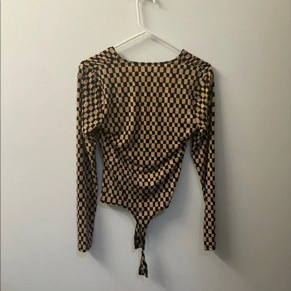 Abercrombie checkered bodysuit - Picture 4 of 4